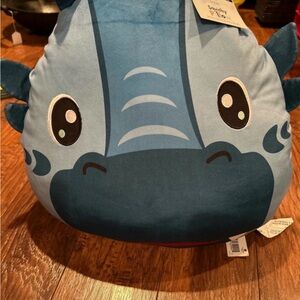 Comfort Bay Blue Dragon Plush Kids Cushion
